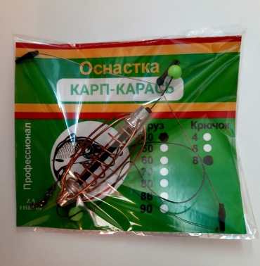 монтаж карп-карась