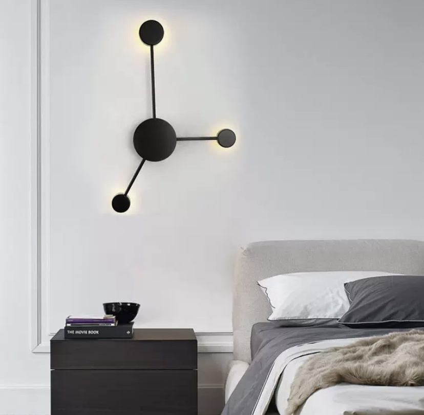 Бра настенный, накладной Candella LED, черный