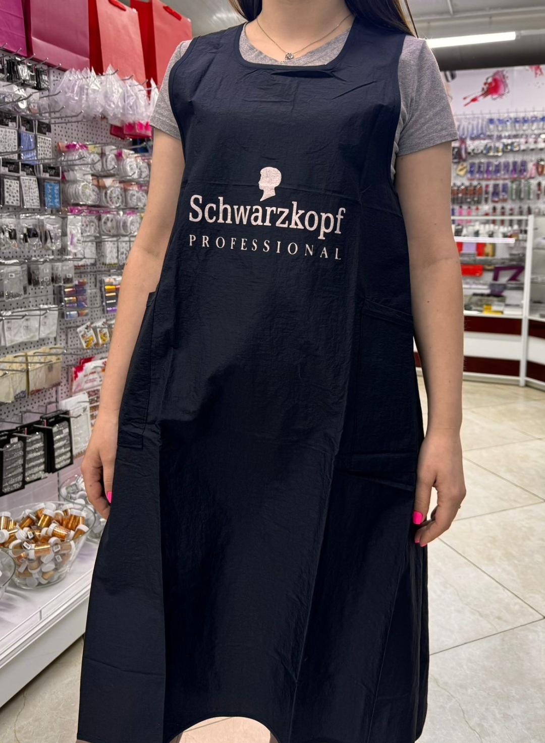 Schwarzkopf фартук черный