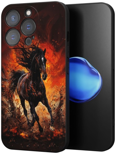 Чехол Mcover для Apple iPhone 14 Pro рисунок