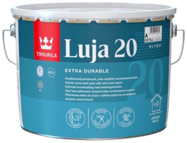 Tikkurila акриловая Luja 20 9 л, белый цвет