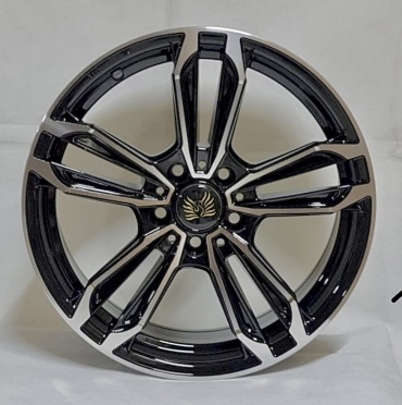 DIVAD 3356 7.5x17/5x114.3 D67.1 ET35 4 диска черный, серебристый