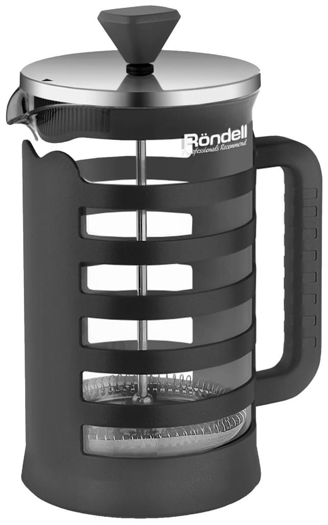 Френч-пресс Rondell RDS-1757 600 мл, нержавеющая сталь, стекло