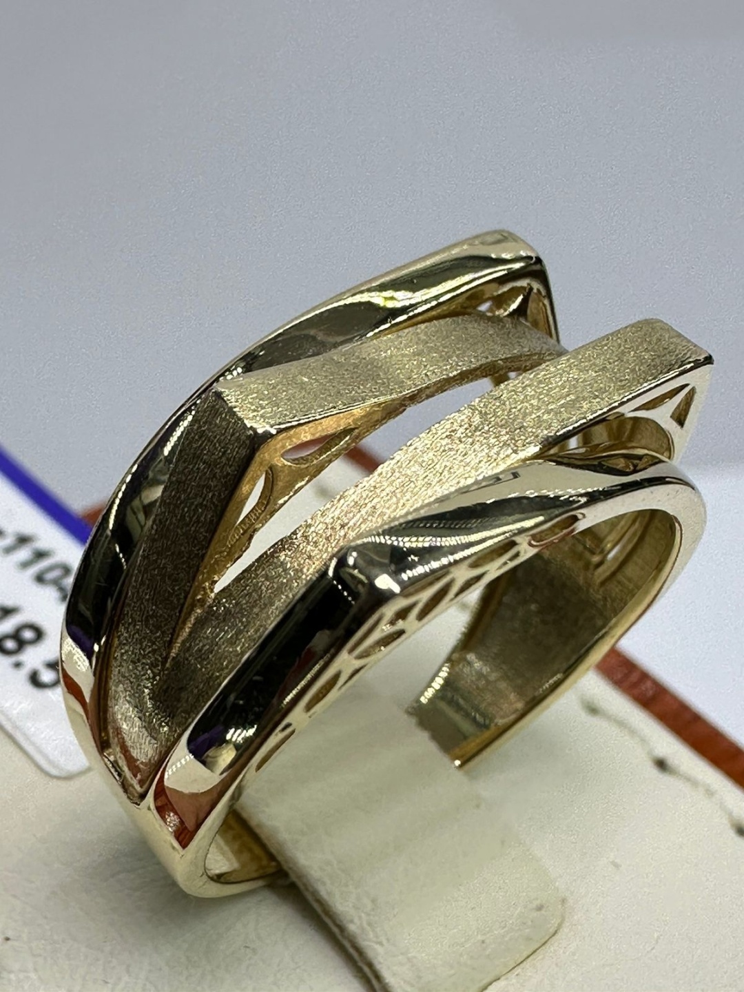 Italy Gold AltynArru 000547 размер 18.5 вес 3.75 г золото, без вставок