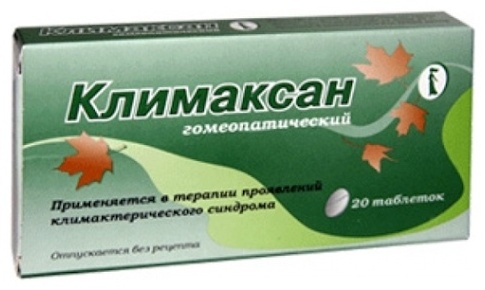 КЛИМАКСАН ГОМЕОПАТИЧЕСКИЙ N20 таб д/рассас