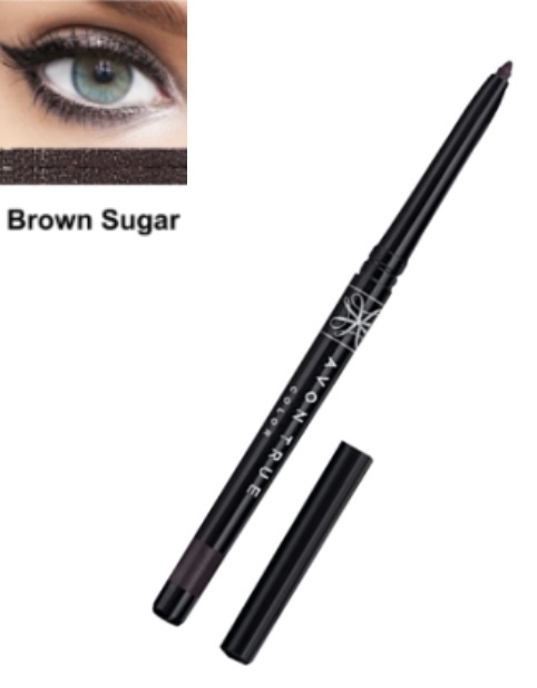 Avon Glimmerstick Diamonds карандаш черный Brown Sugar