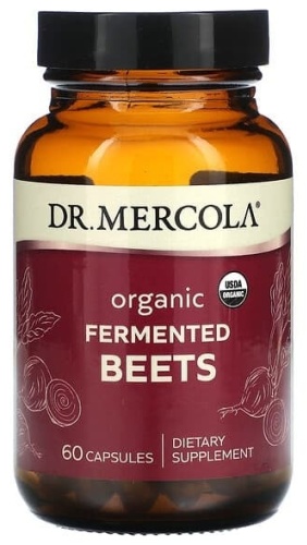 Dr. Mercola, Органическая ферментированная свекла, 60 капсул