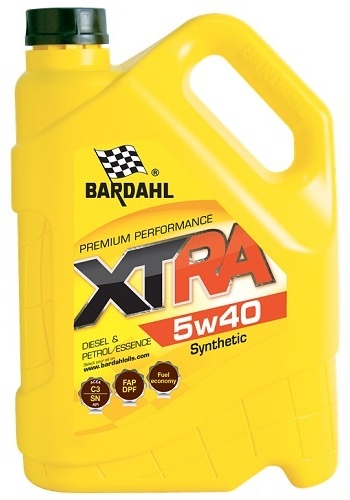 Синтетическое Bardahl XTRA 5W-40 5 л