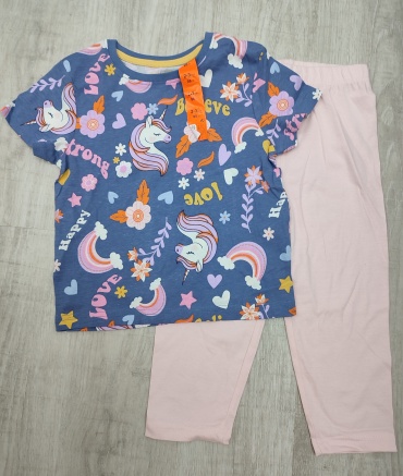 Пижама PRIMARK синий, розовый