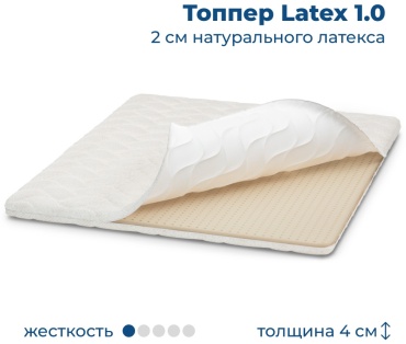Топпер Латекс, 80x210x4 см