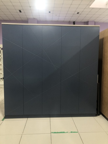 Распашной шкаф Zulpas Mebel ZSH25025060-atlan, 250x250х60 см, мультиколор