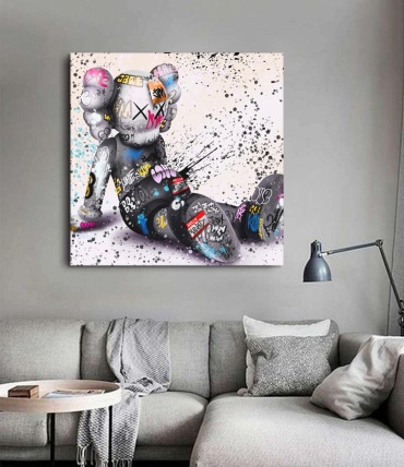 Картина KAWS 50x50 см