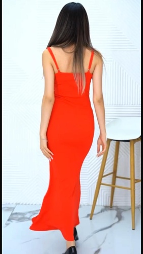 Повседневное платье Vivien Wear красный