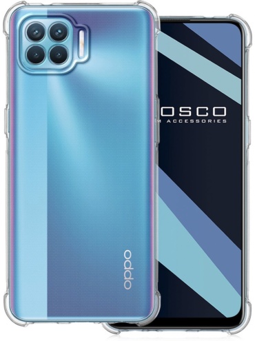 Чехол Nati.aks для OPPO Reno 4 lite прозрачный