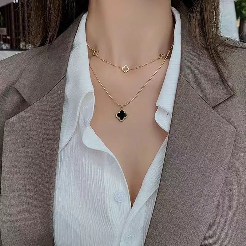 Цепь Fashion Jewelry длина 45 см нержавеющая сталь цирконий
