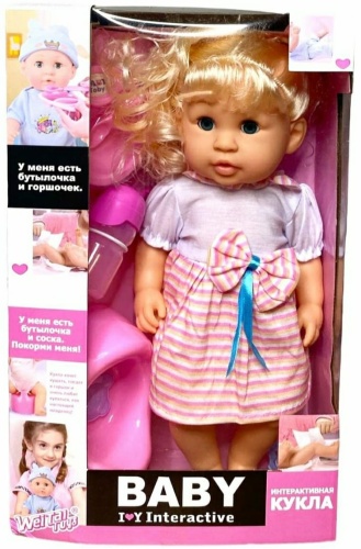 Кукла-модель WEI TAI TOYS Baby 35 см