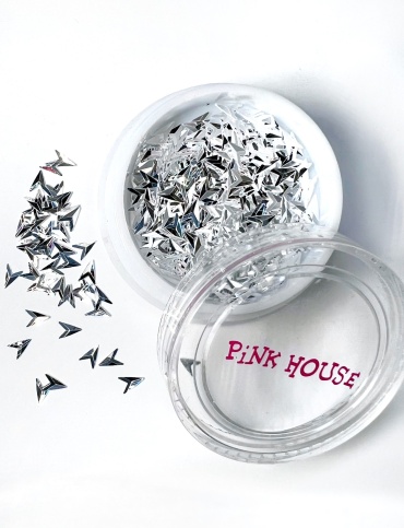 Pink House объемные фигуры 3D стрелочки голография hey bi 1 шт