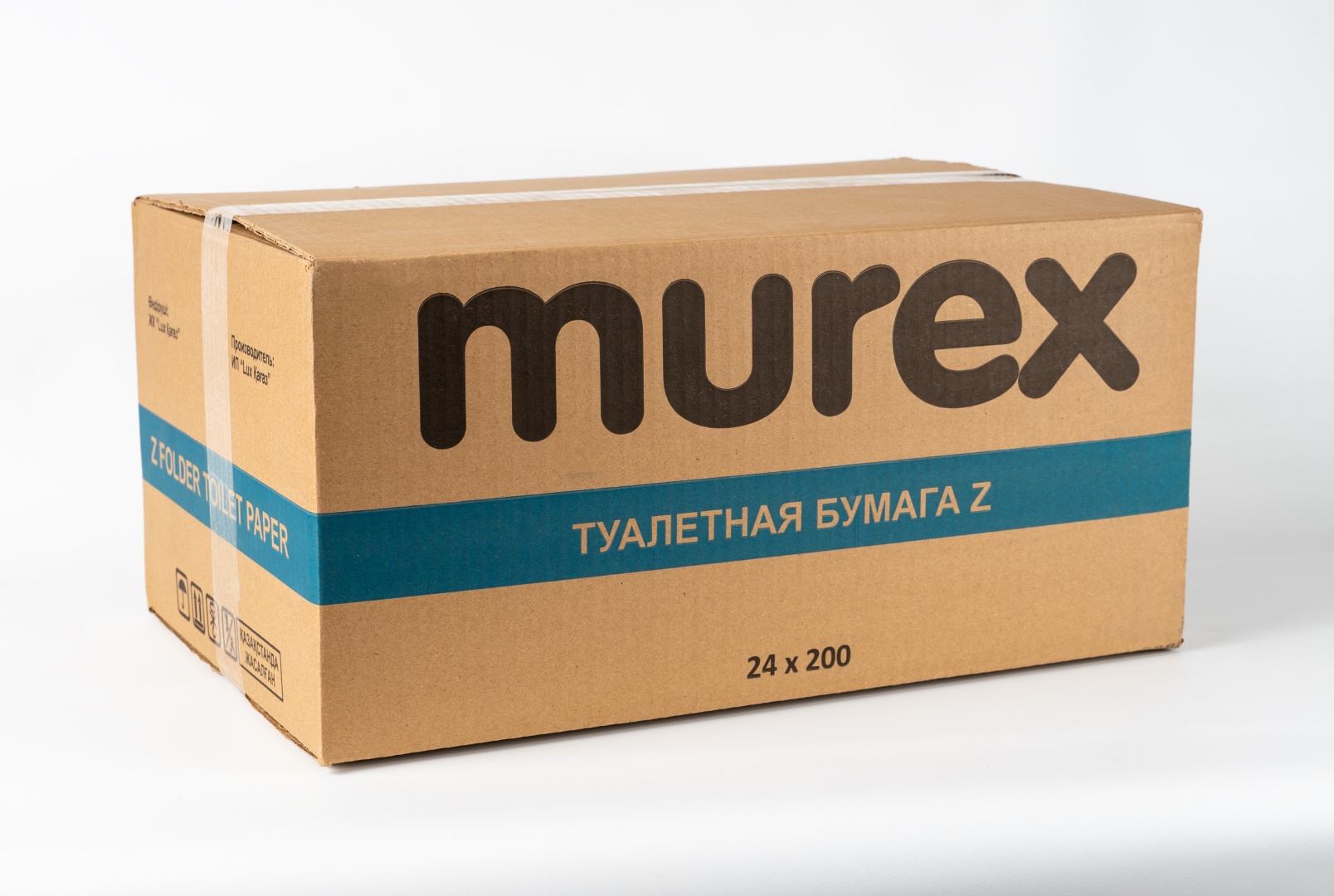 Murex туалетная бумага 2-слойный 200 шт, первичная целлюлоза