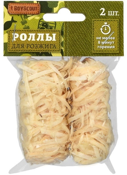 BOYSCOUT роллы для розжига 61138