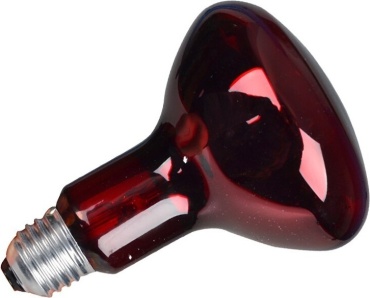 Эра 250W E27, инфракрасная, красный