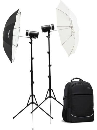 Импульсный свет Godox AD300Pro Dual Flashes Backpack Kit