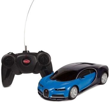 Rastar 76100E Bugatti Chiron синий