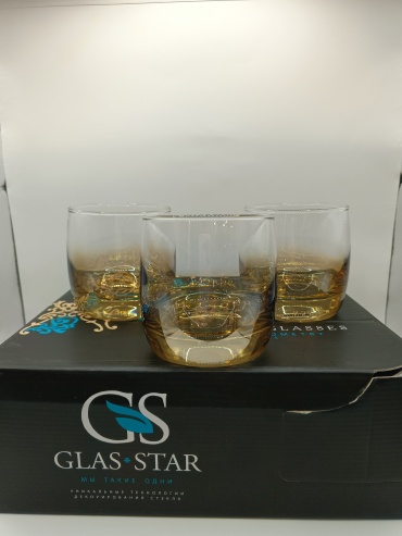 Набор стаканов Гусь-Хрустальный 250 мл, стекло, 6 шт