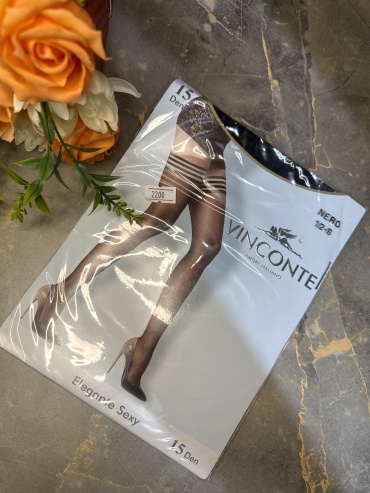 Чулки Vinconte черный