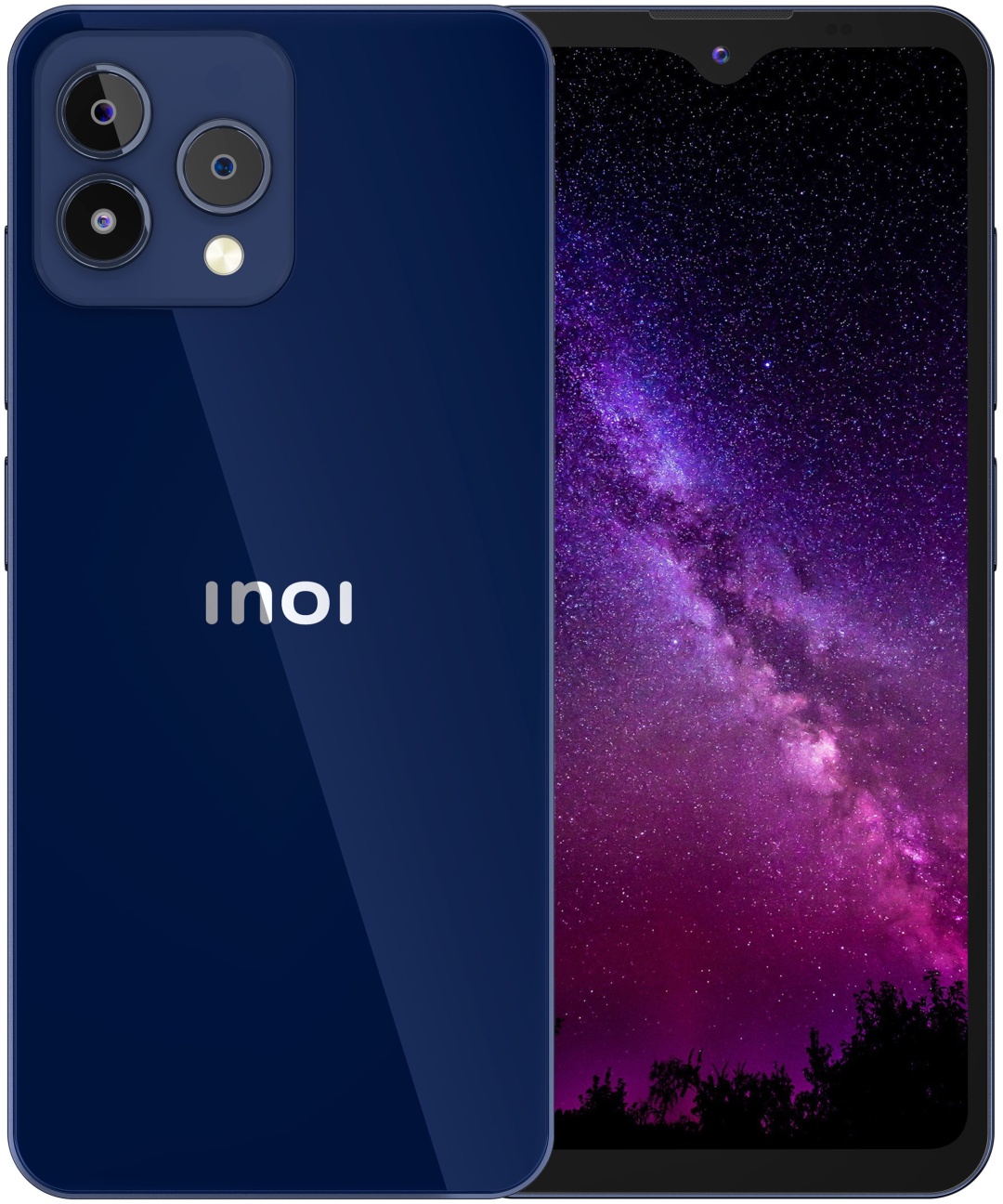 Купить Смартфон INOI A72 4 ГБ/64 ГБ синий в Алматы – Магазин на Kaspi.kz