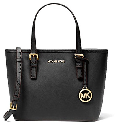 Сумка кросс-боди Michael Kors натуральная кожа черный