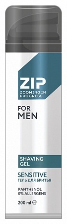 Zip Sensitive гель для бритья 200 мл