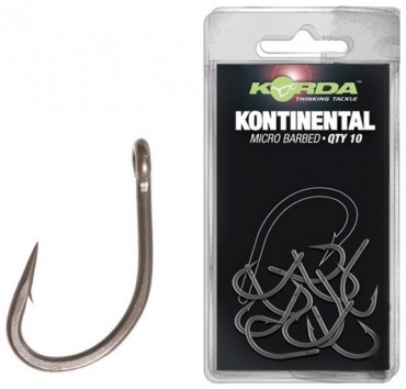 Крючок для рыбалки Korda KKH4 одинарный черный 10 шт