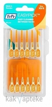 TePe Easy Pick зубной ершик средняя 10 шт
