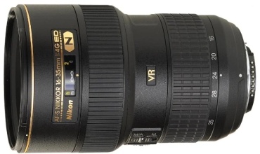 Nikon 16-35mm f/4G ED AF-S VR Nikkor