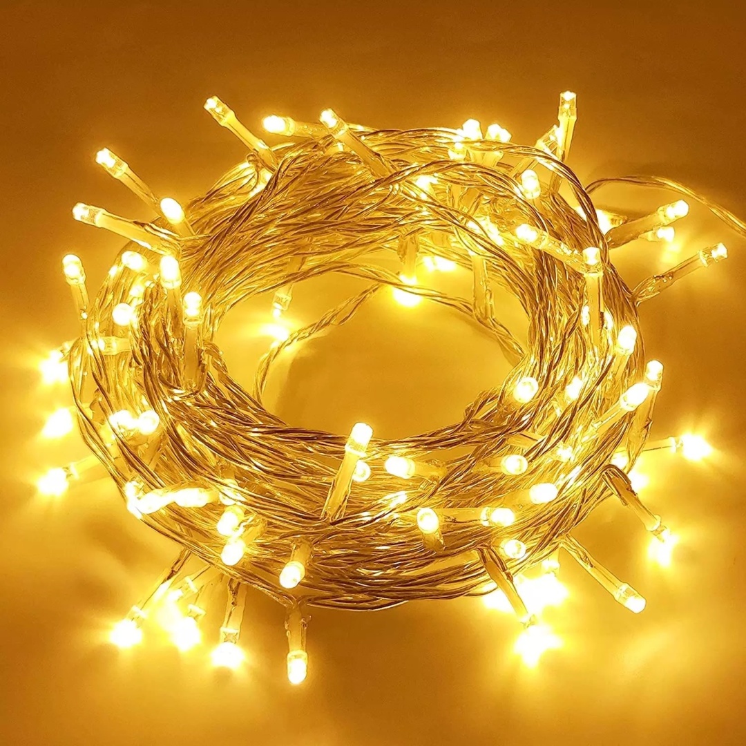 Электрогирлянда Нить LED цвет свечения теплый белый 8 м