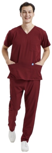 Спецодежда для мужчин Wio бордовый
