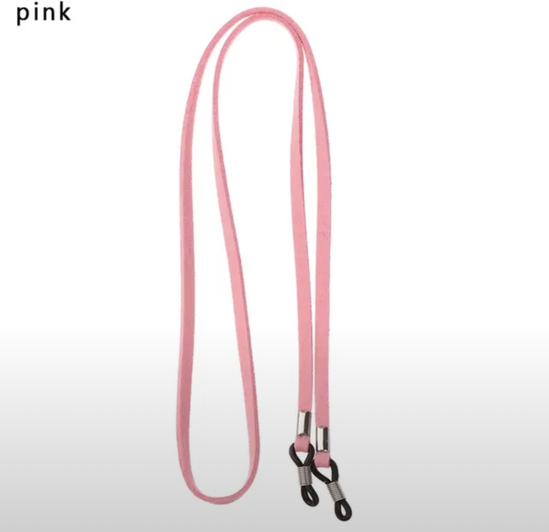 Шнурок для очков OK Style розовый 70 см