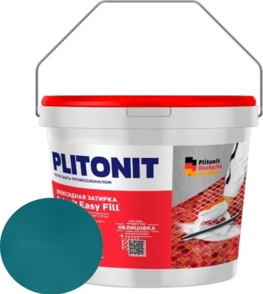 Затирка Plitonit Colorit EasyFill 2, цвет светло голубой