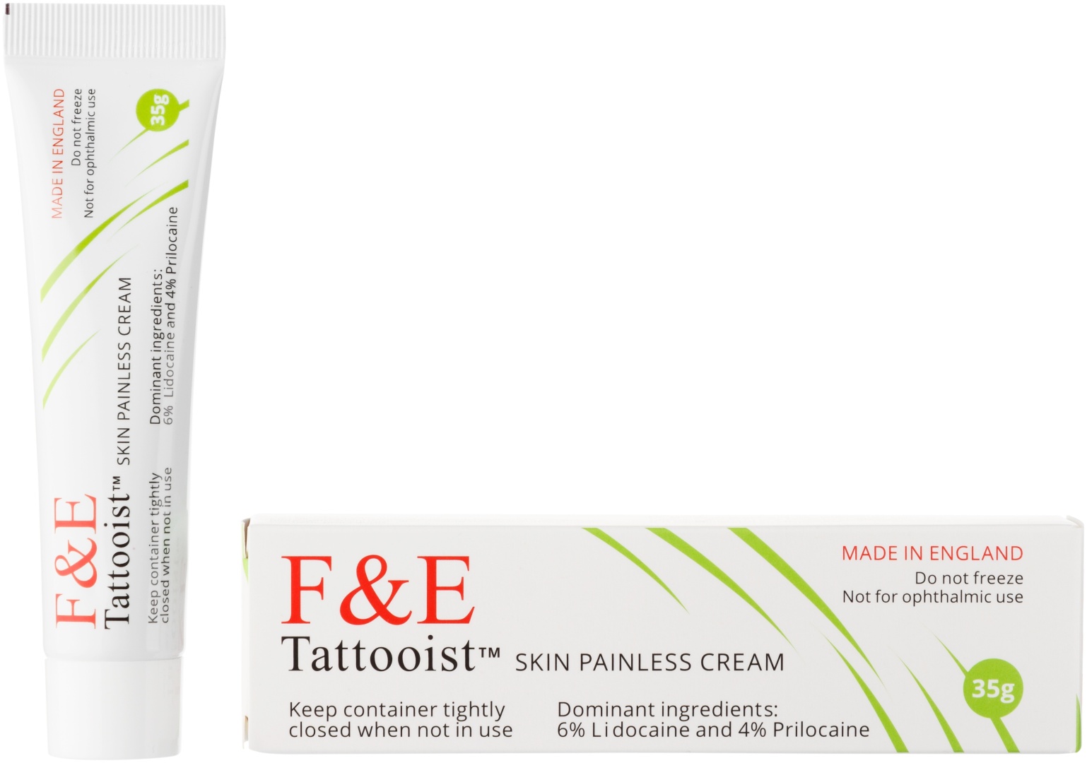 F&E Tattooist крем обезболивающий Skin Painless 35 мл