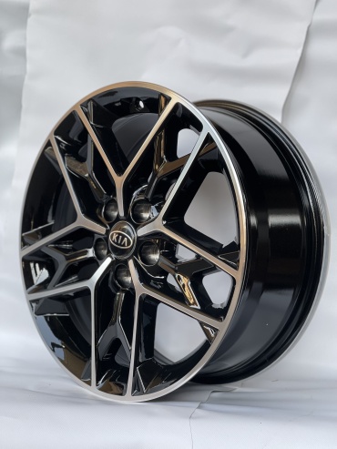 ACX Bk5567 7.5x18/5x114.3 D67.1 ET48 4 диска черный, серебристый