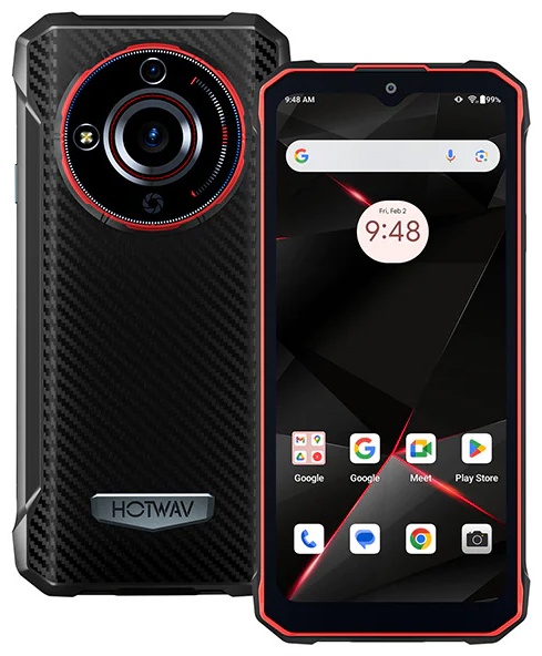 Смартфон HOTWAV T7 4 ГБ/128 ГБ красный