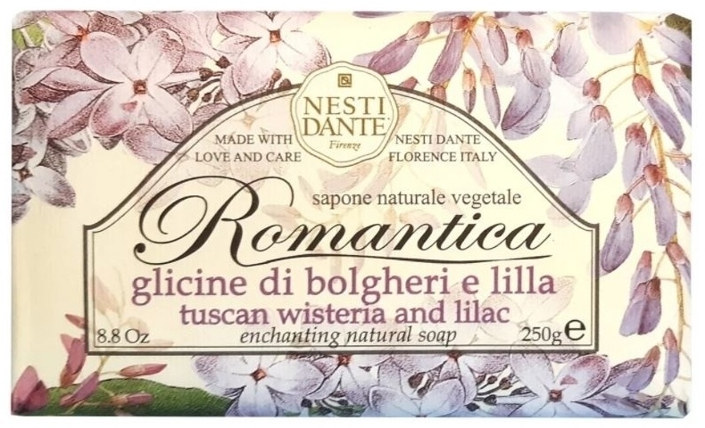 Купить Твердый гель для душа Nesti Dante Romantica Тосканская глициния ...