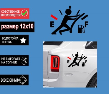 ALPHA наклейка 000077890 12x10 см