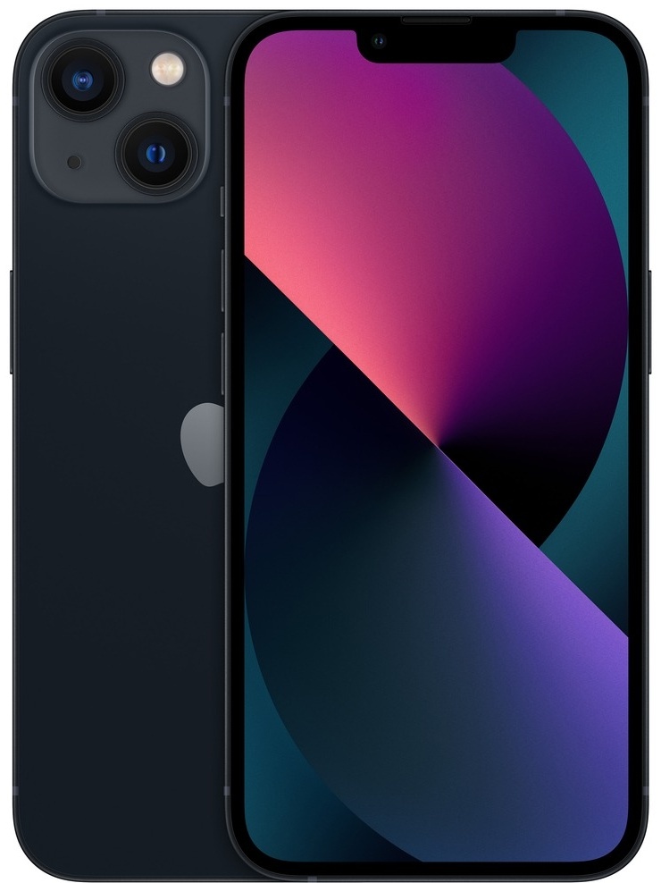 Смартфон Apple iPhone 13 128Gb Dual Sim черный