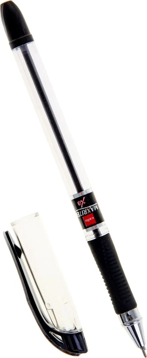 Купить Ручка шариковая Cello Maxriter XS 1 шт, цвет чернил черный в ...