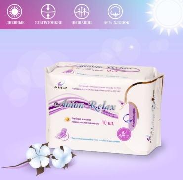 Тяньши прокладки Anion-Relax 10 шт