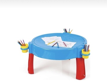 Dolu 3070 детский стол, 98x98x77 см, пластик, мультиколор