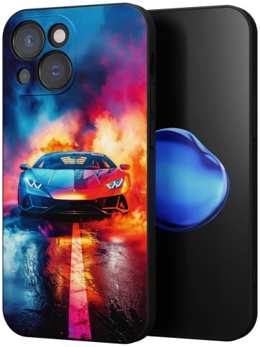 Чехол Mcover для Apple iPhone 14 рисунок