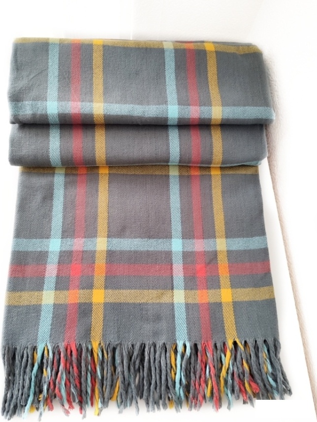 Плед Blanket 160х220 см, кашемир, мультиколор