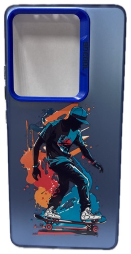 Чехол для Xiaomi Redmi Note 13 Pro синий
